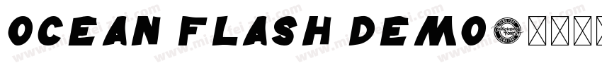 Ocean flash demo字体转换